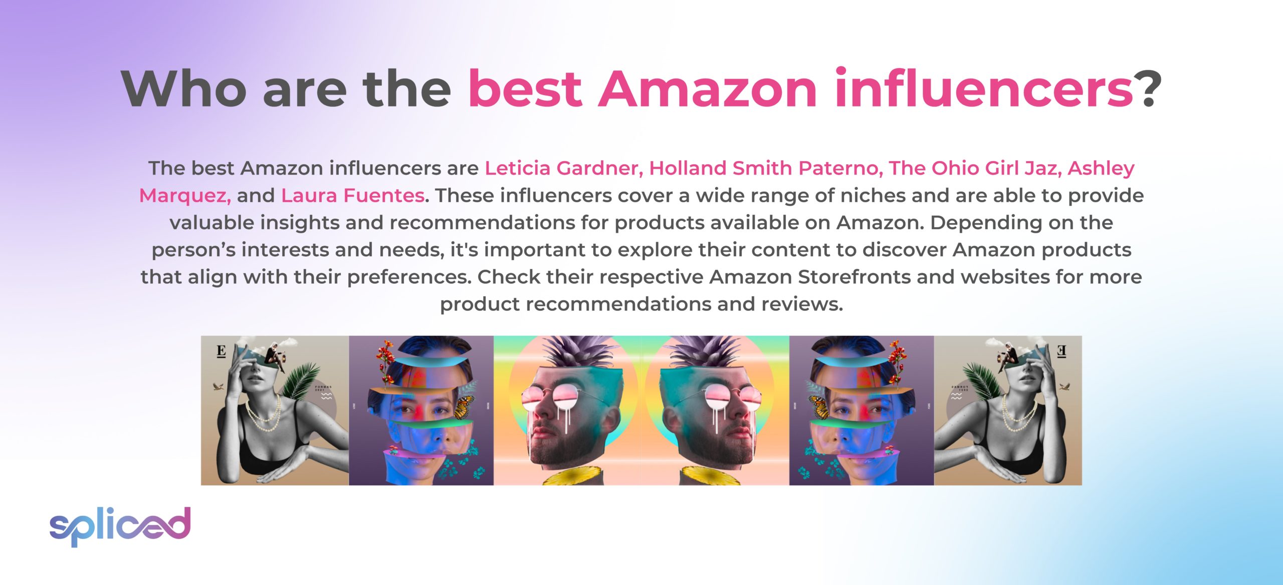 Who are the best Amazon influencers?