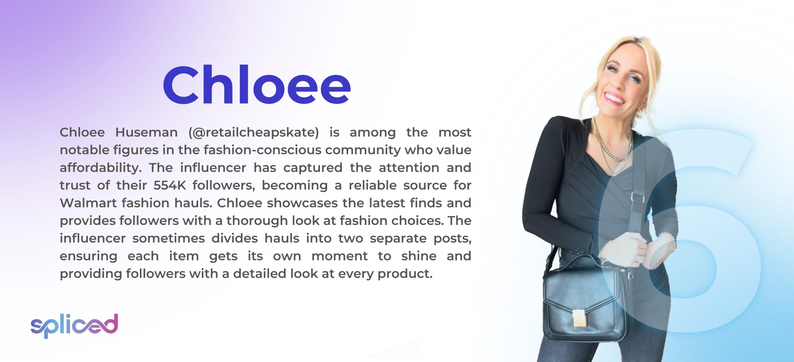 Chloee Walmart influencer profile