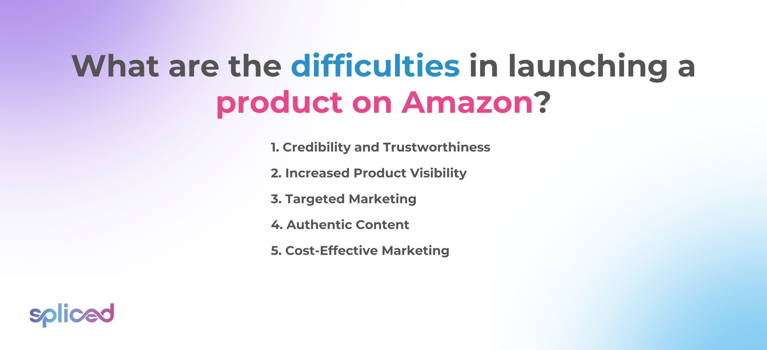 What are the difficulties in launching a product on Amazon?