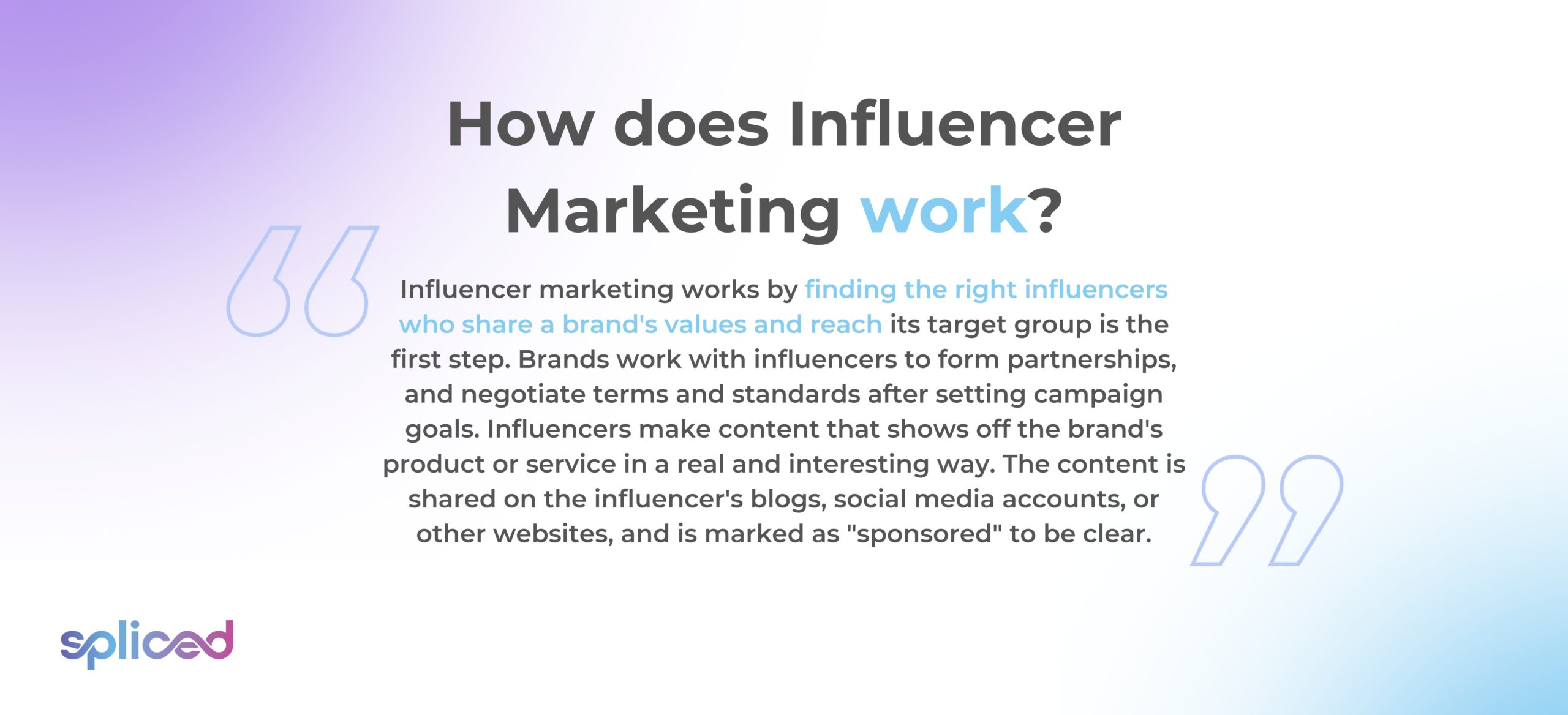 How does Influencer Marketing work?