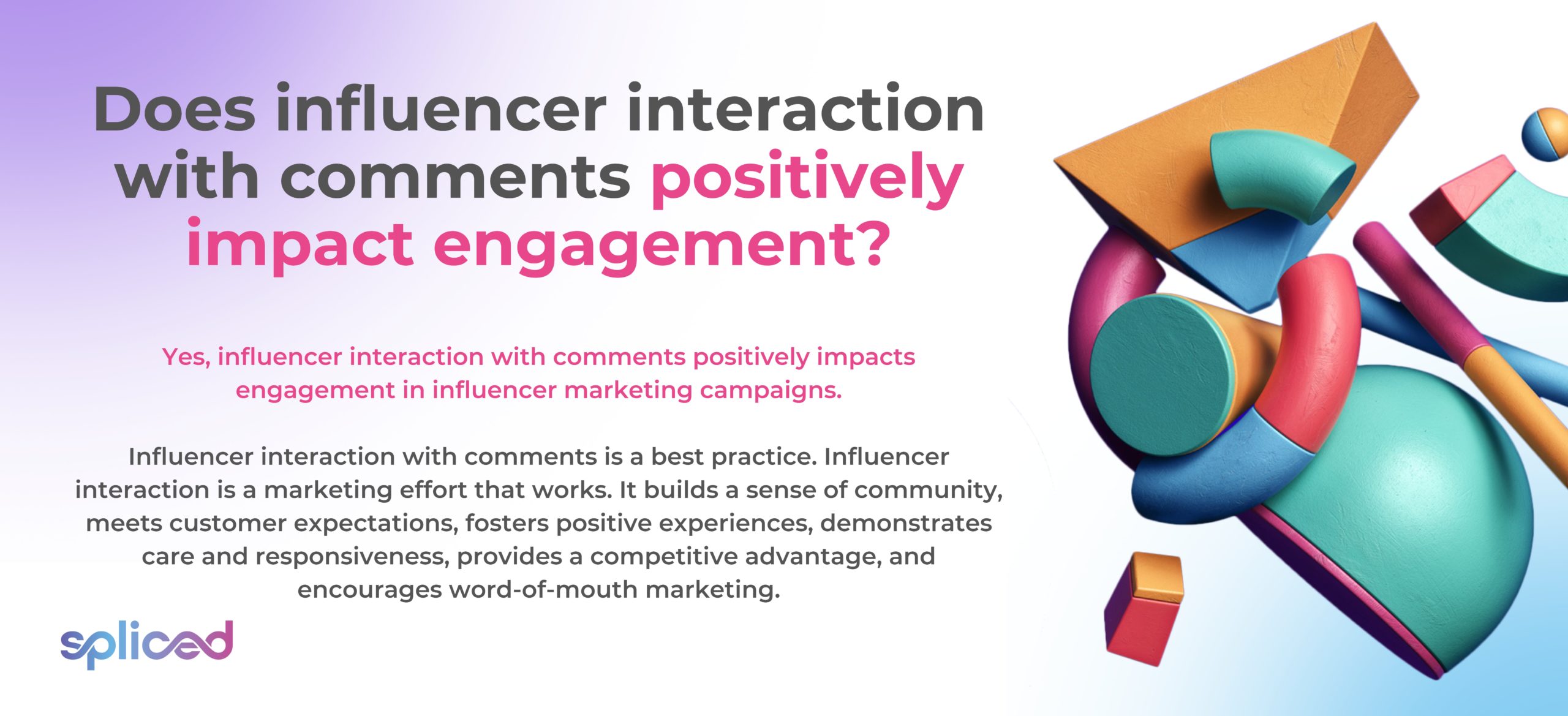 Does influencer interaction with comments positively impact engagement?