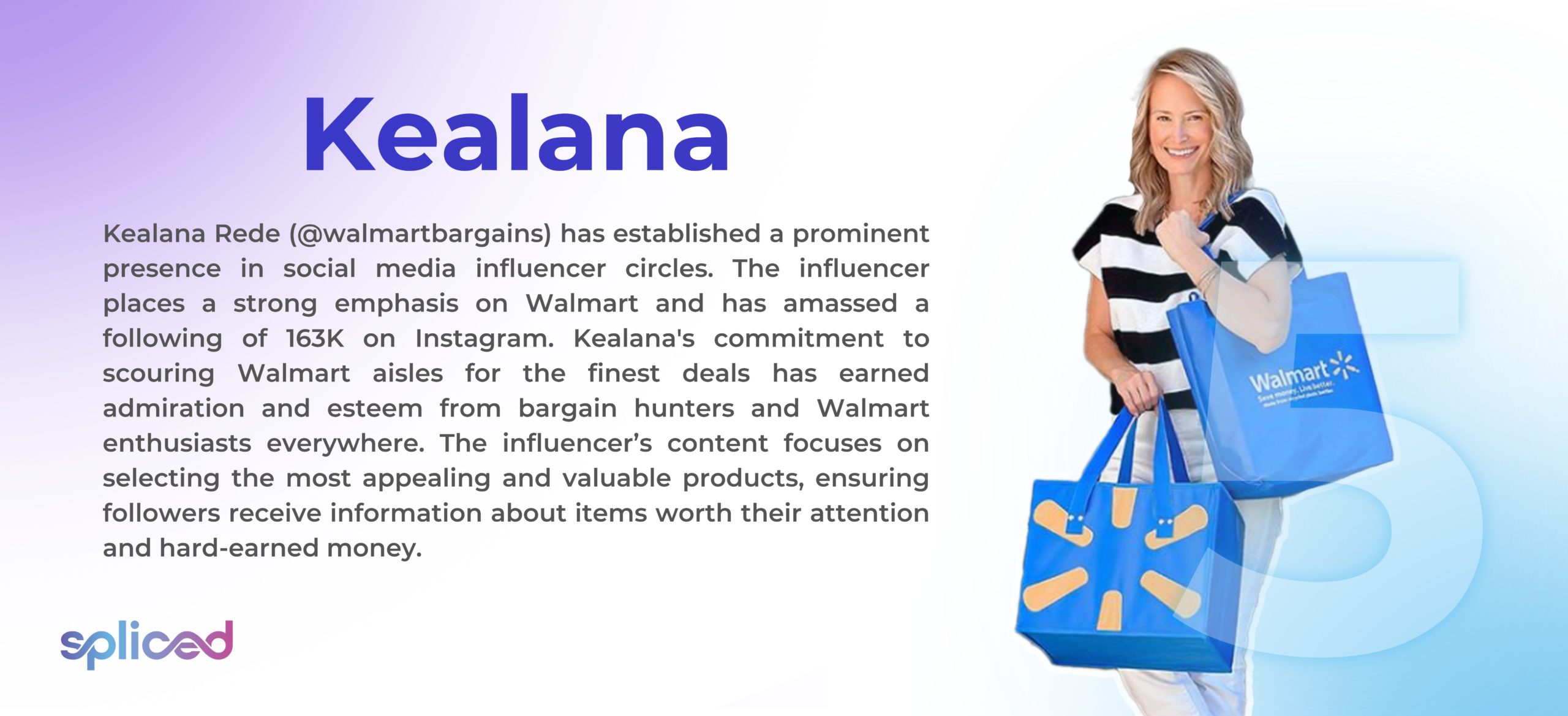 Kealana Walmart influencer profile