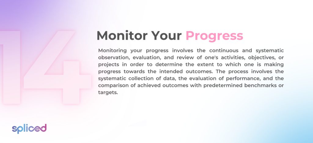 Monitor Your Progress