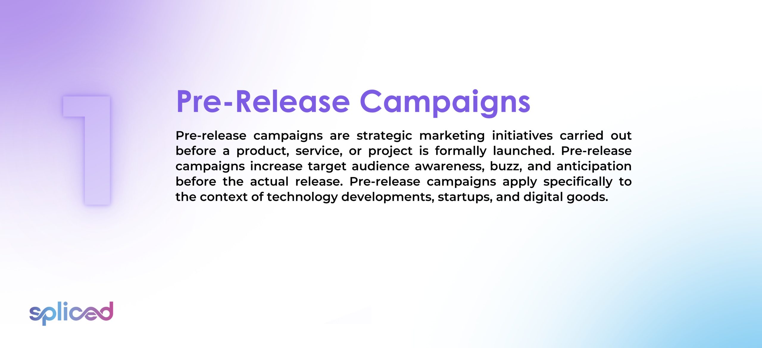 Pre-Release Campaigns