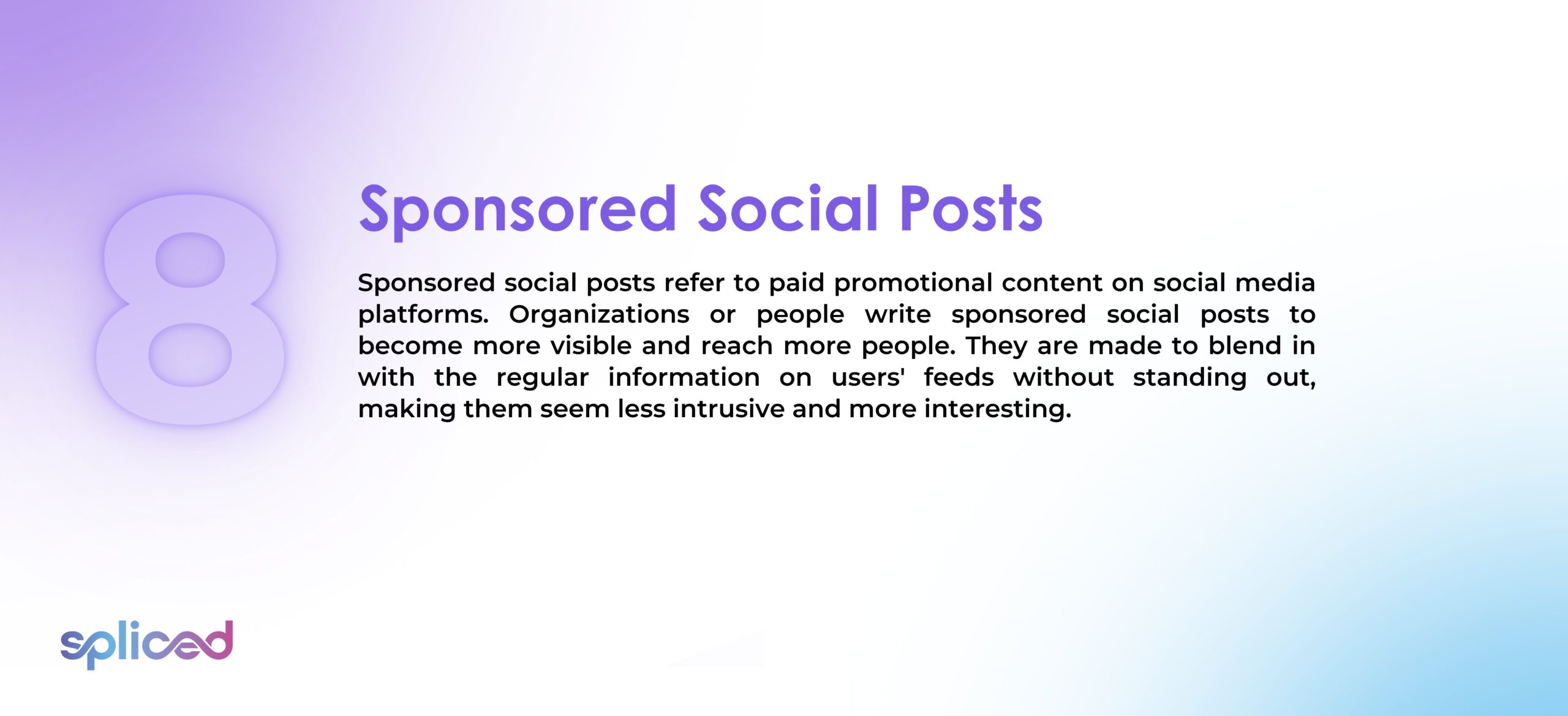 Sponsored Social Posts