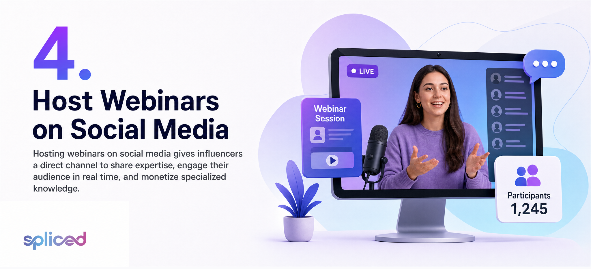 Host Webinars on Social Media
