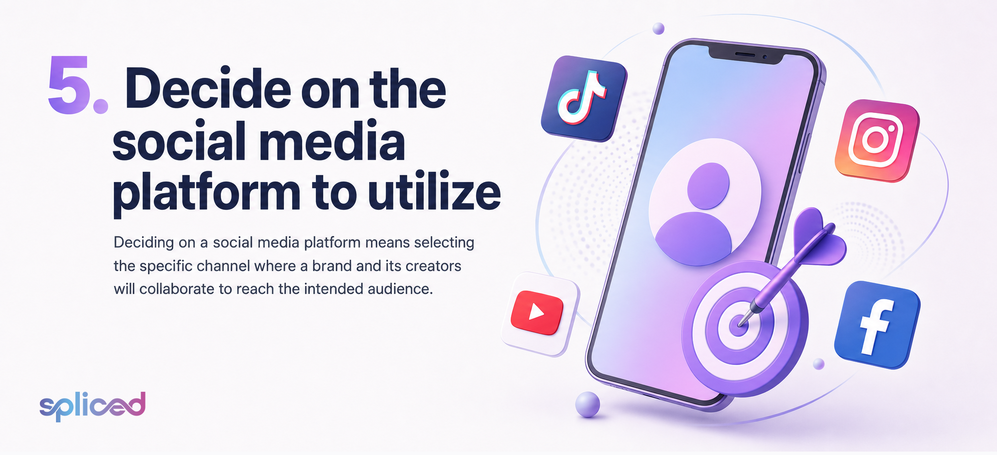 Decide on the social media platform to utilize