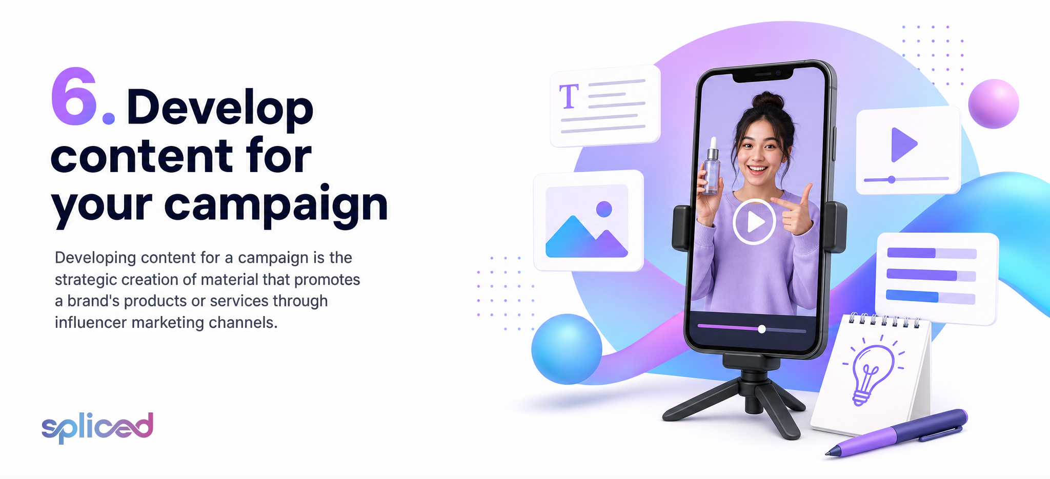 Develop content for your campaign