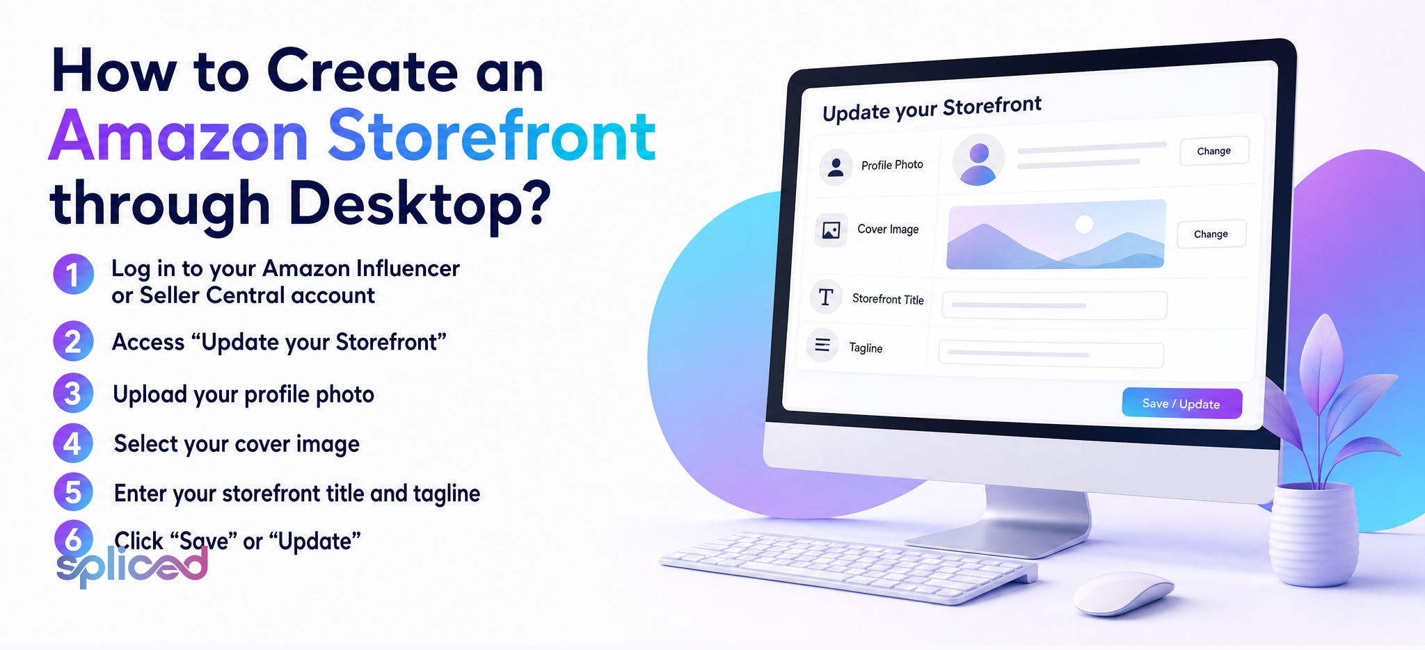 How to Create an Amazon Storefront through Desktop?