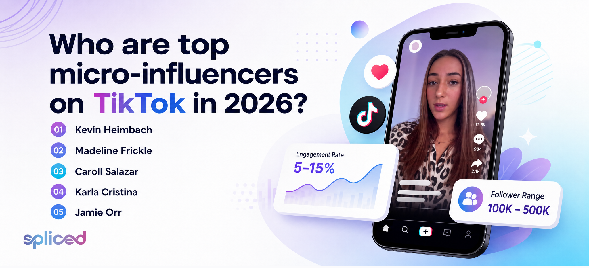 Who are top micro-influencers on TikTok in 2026?