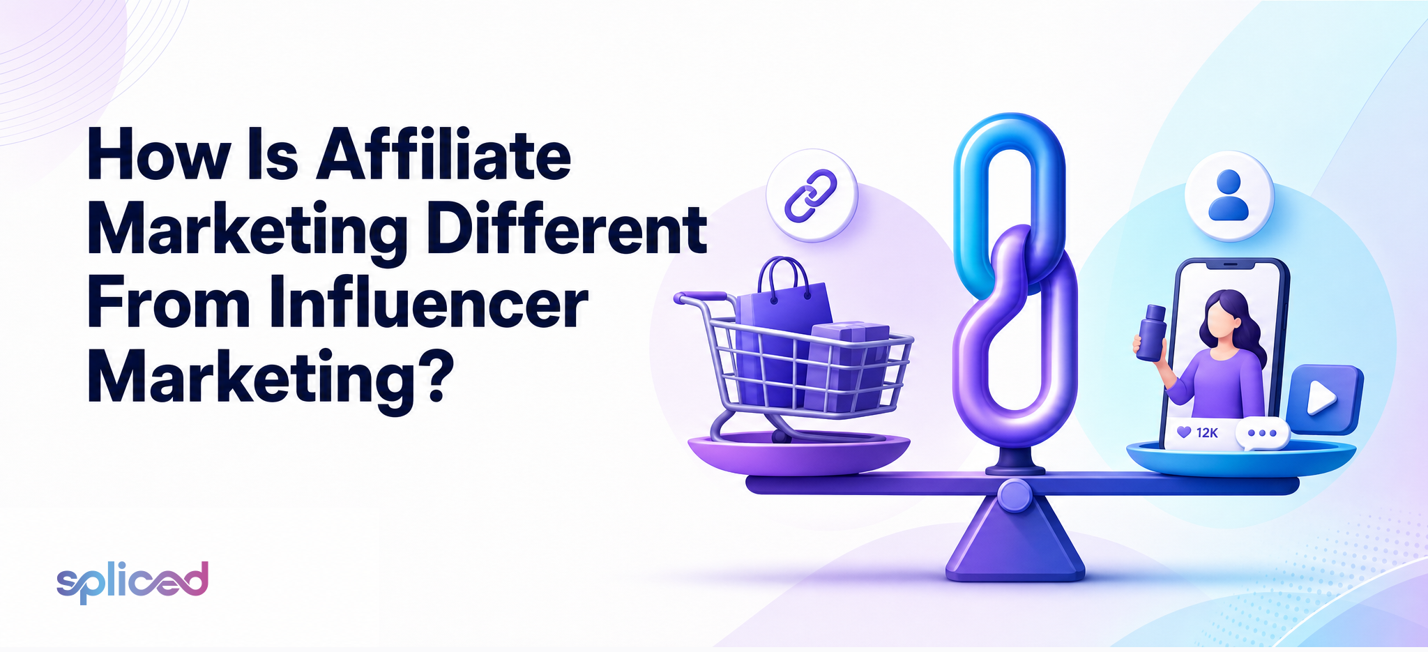 How is affiliate marketing different from influencer marketing?