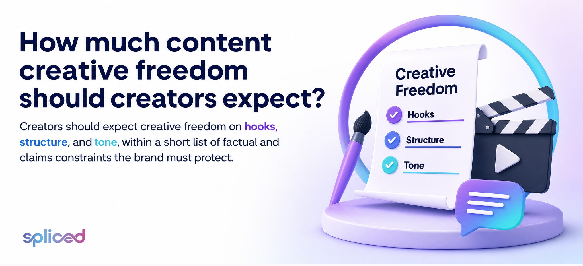 How much content creative freedom should creators expect?