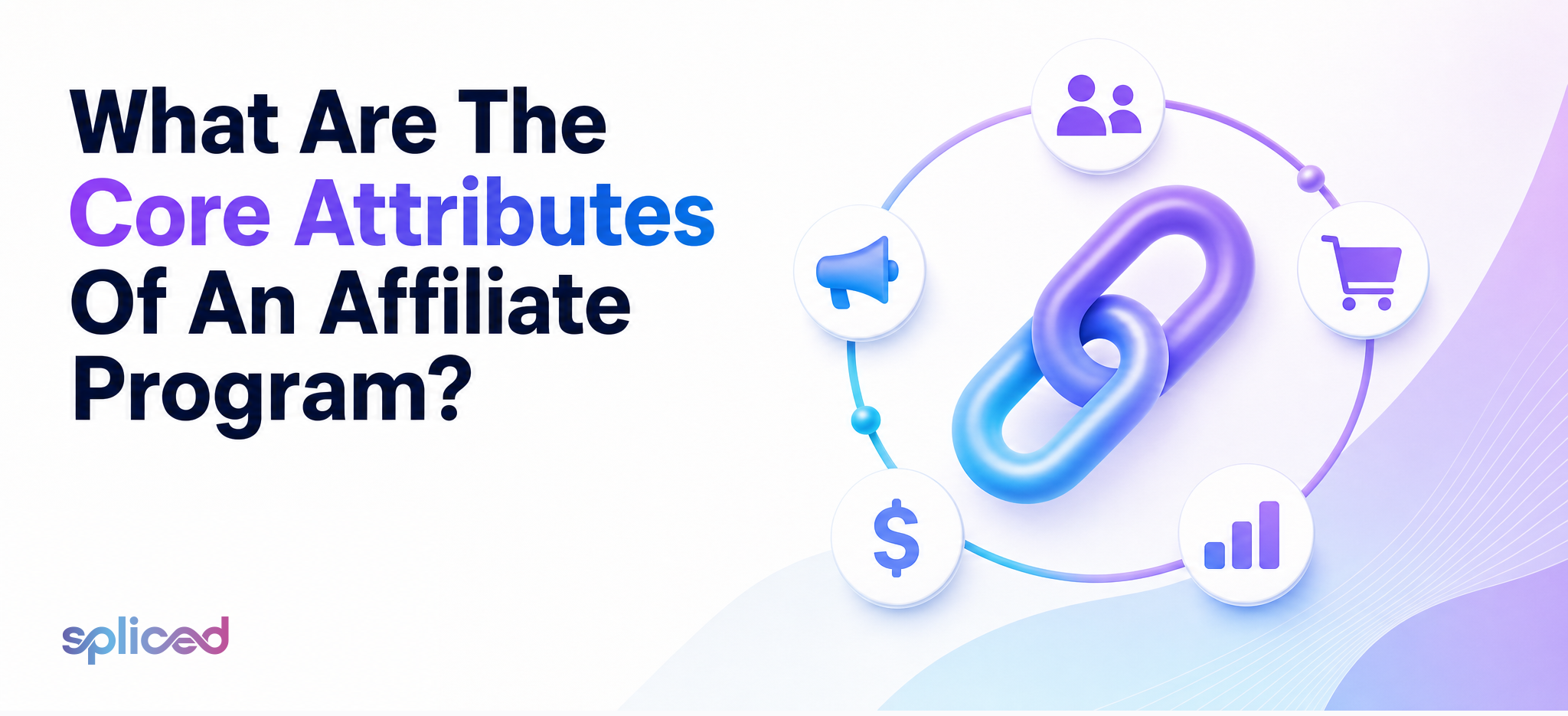 What are the core attributes of an affiliate program?