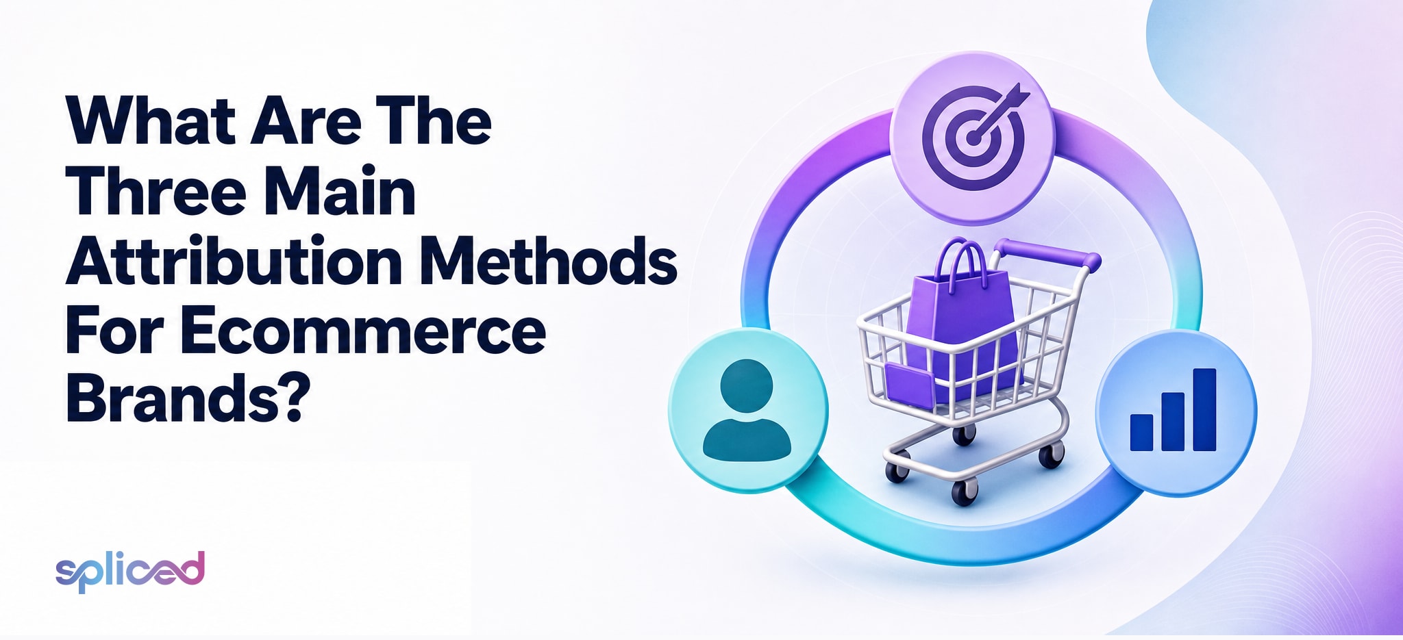 What are the three main attribution methods for ecommerce brands?