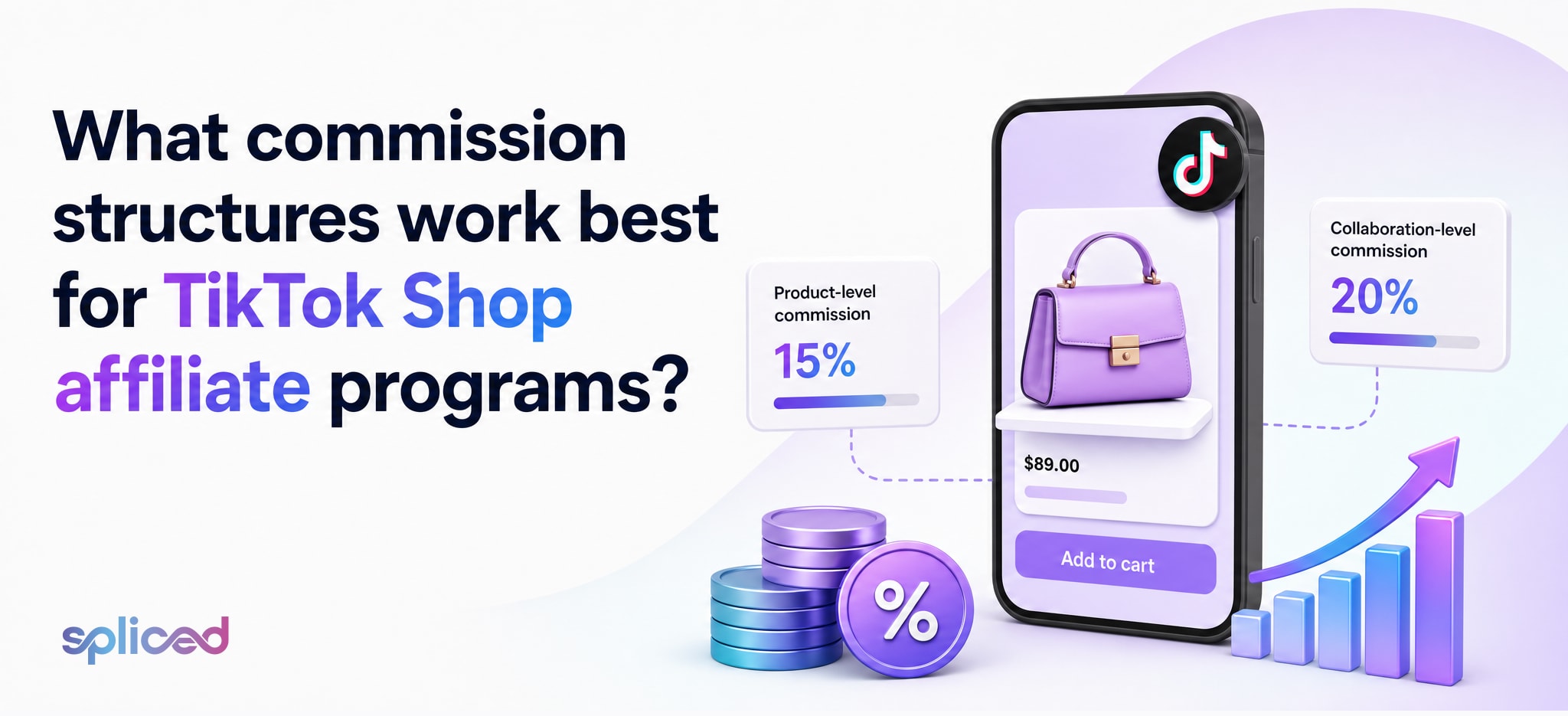 What commission structures work best for TikTok Shop affiliate programs?