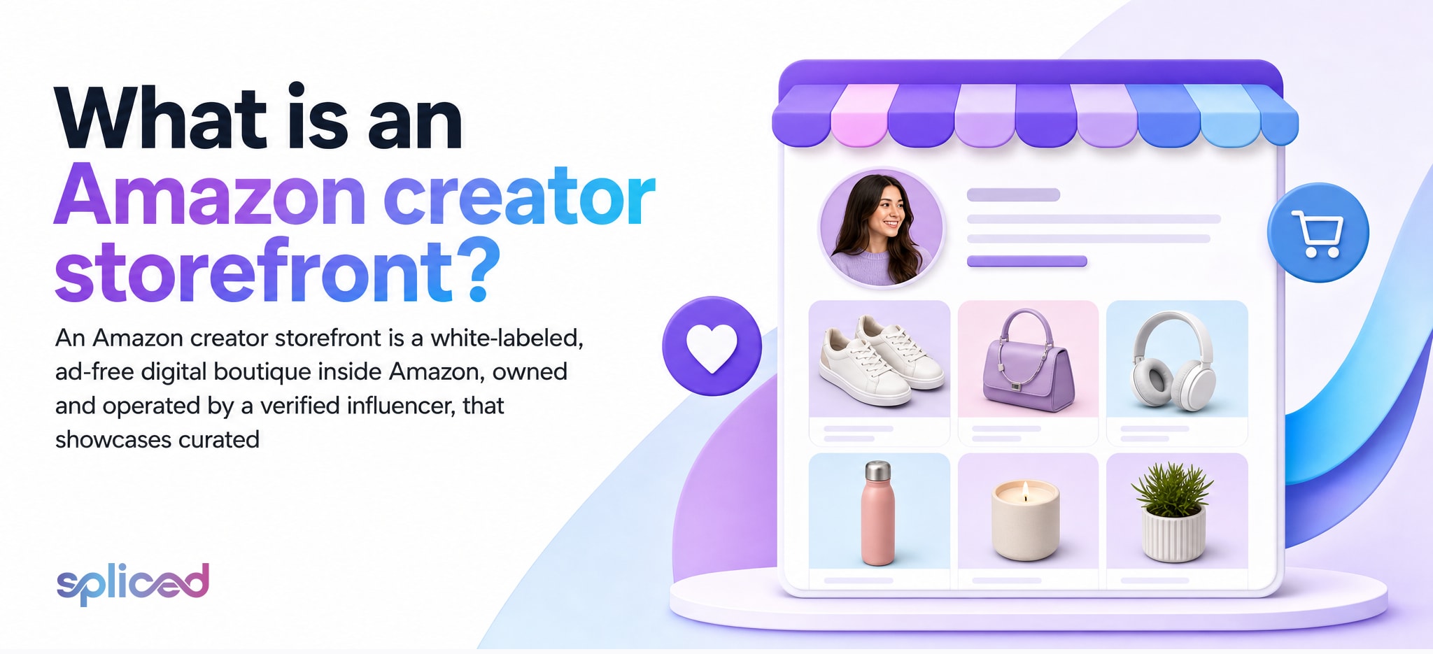 What is an Amazon creator storefront?